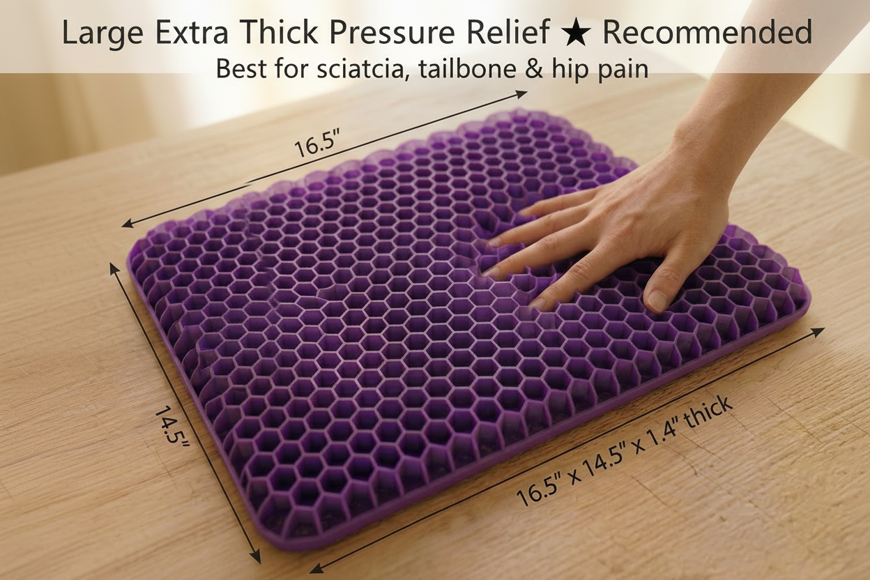 GelSeat Pro honeycomb technology